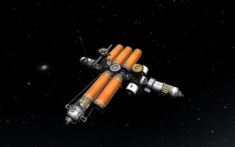 Thumbs up for laser docking camera. KSP1 The Spacecraft Exchange