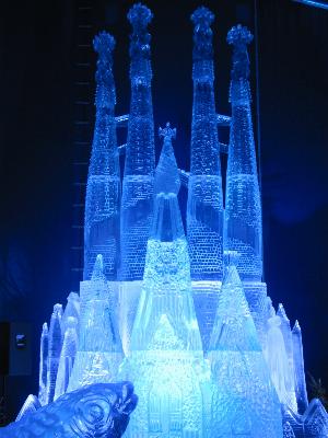 I have no idea how the sculptor reached the top of those spires.